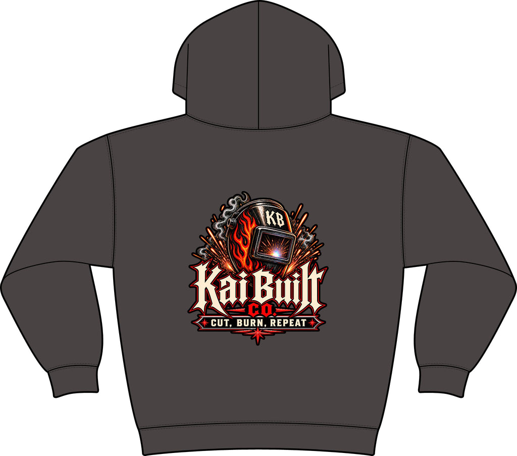 Cut. Burn. Repeat. Hoodie