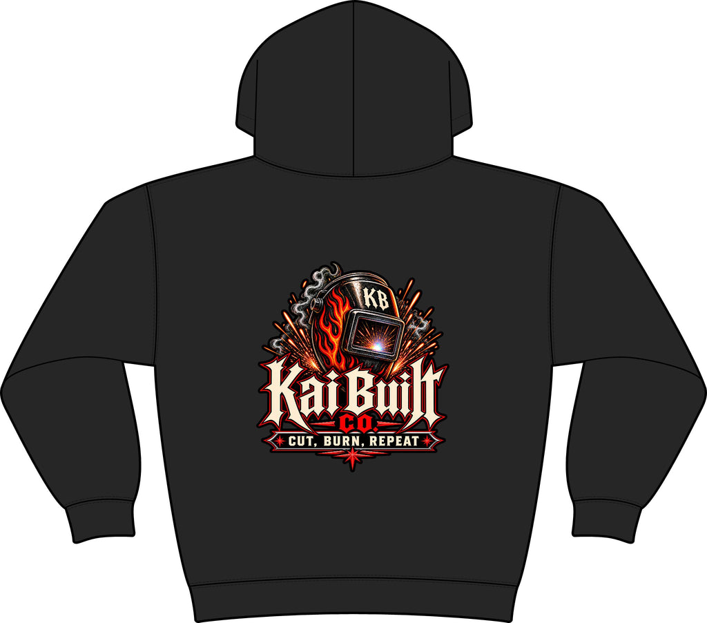 Cut. Burn. Repeat. Hoodie