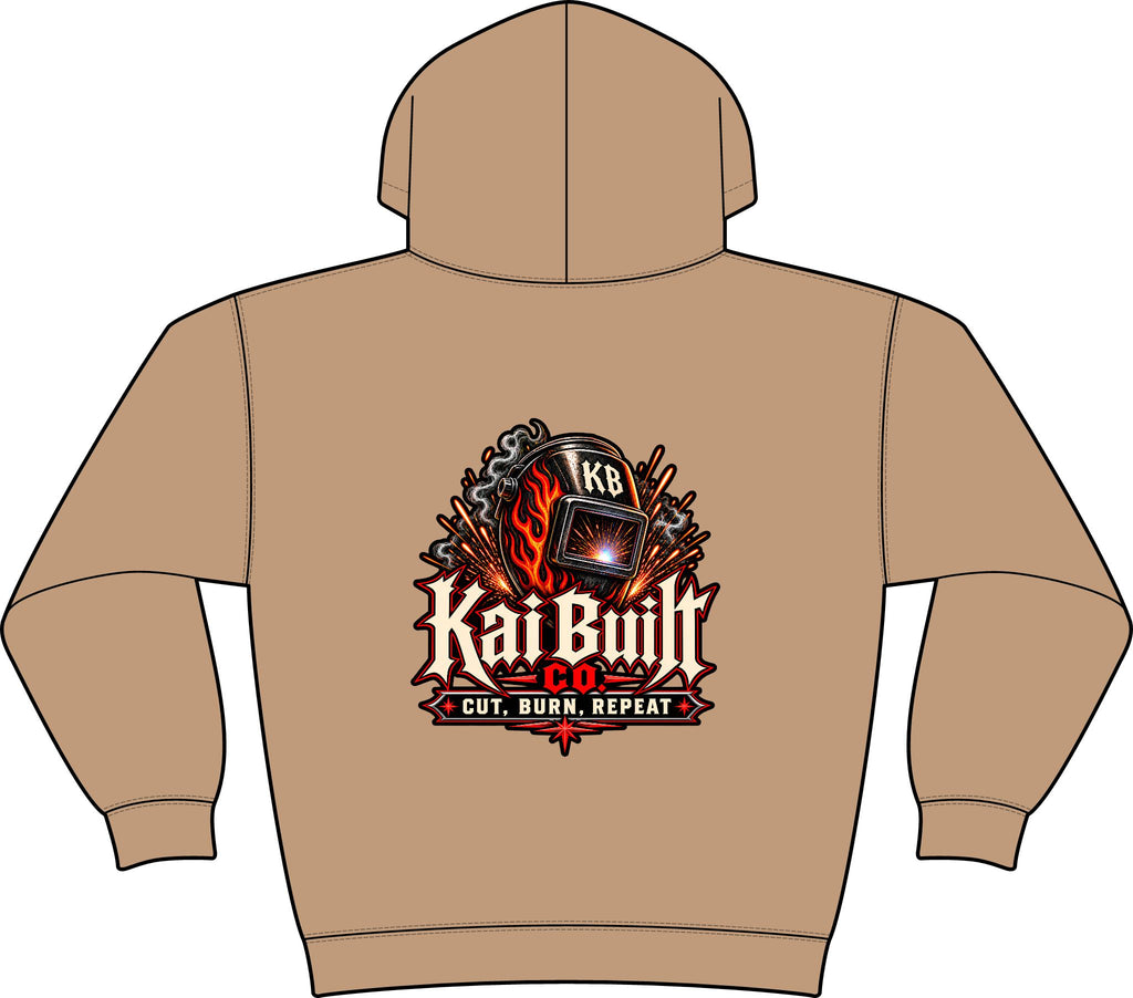 Cut. Burn. Repeat. Hoodie
