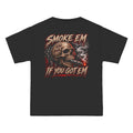 Back of Smoke 'Em If You Got 'Em black diesel truck t-shirt by Kai Built Co
