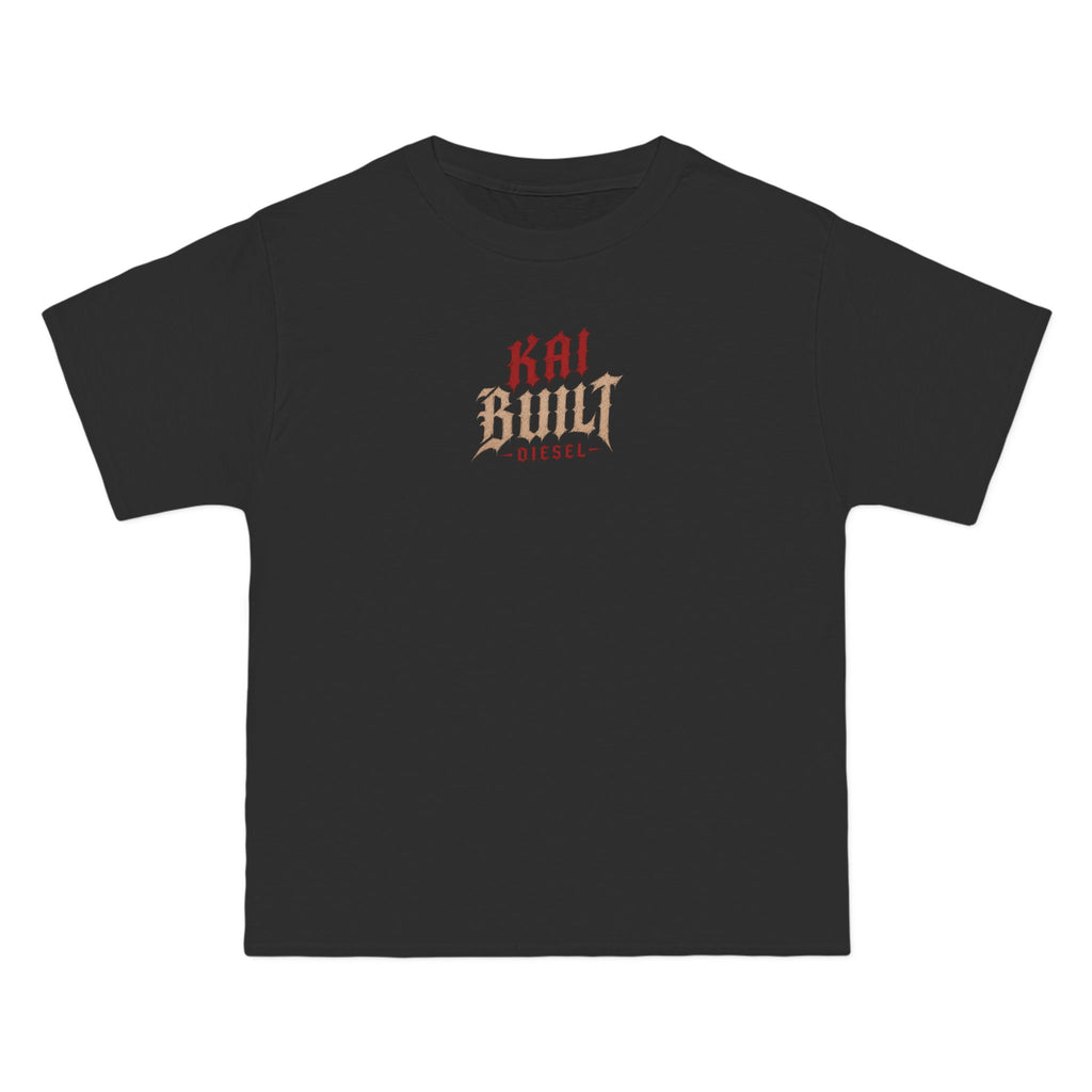 Front of Smoke 'Em If You Got 'Em black diesel truck t-shirt by Kai Built Co